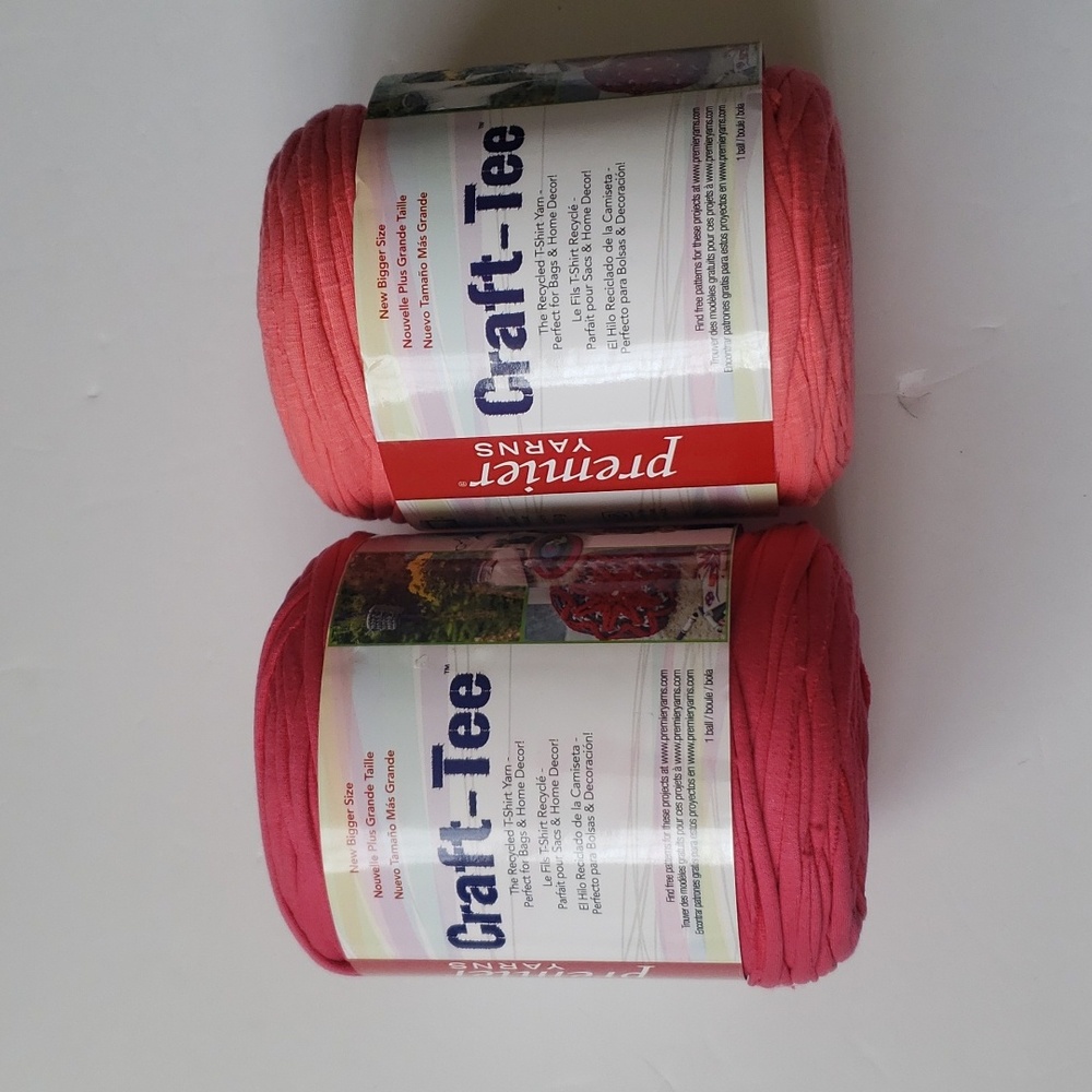 Craft-Tee Yarns lot of 2